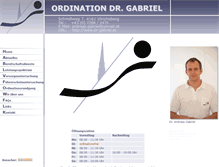 Tablet Screenshot of dr-gabriel.at